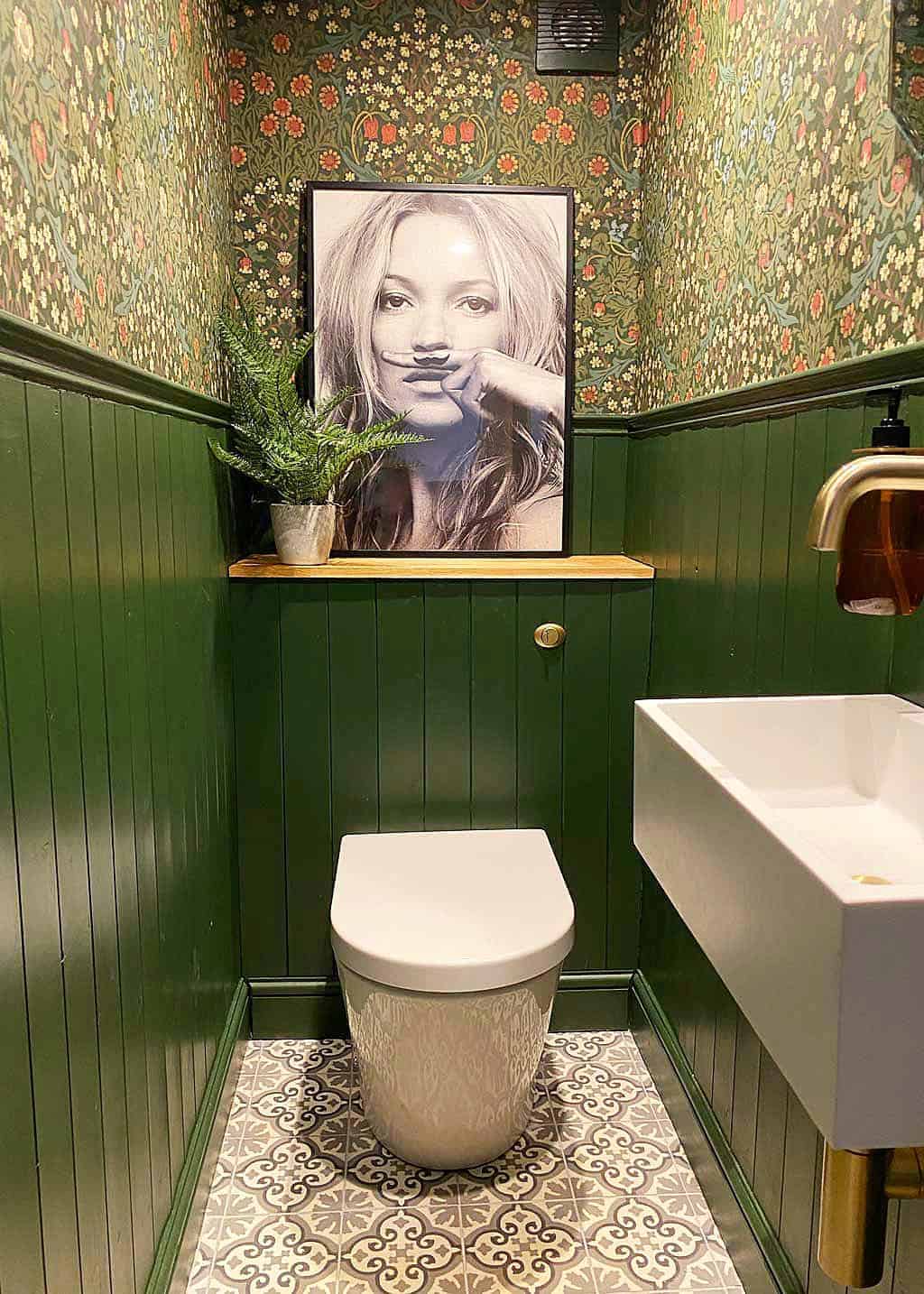 Quirky downstairs shop toilet ideas